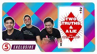 EXCLUSIVE | Two Truths and a Lie with Ron Angeles, JC Galano, Rocky Labayen