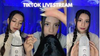 ASMR | TikTok Live Espuma, Piojito, Mic Scratching, Lluvia y Mas