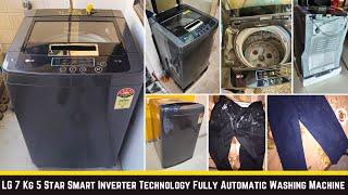 LG 7 Kg 5 Star Smart Inverter Technology Fully Automatic Top Load Washing Machine detail review.