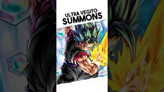 Ultra Vegito Blue Summons! | Dragon Ball Legends #dragonballlegends