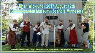 Brian Wicklund One of Minnesotas best fiddle musicians Gammelgarden Museum