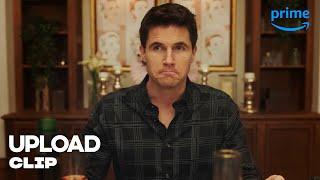 Nathan and Ingrid's Awkward Dinner Party | Upload | Prime Video