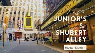 Junior's and Shubert Alley - NYC