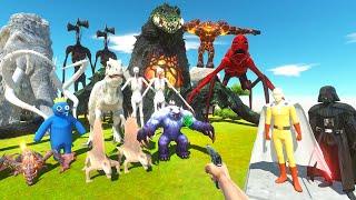 Hunting for Biggest Tree Monster and Fights Invertebrate Monsters - Animal Revolt Battle Simulator