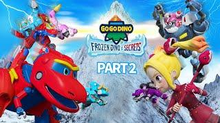 ️GoGo Dino Frozen Dino's Secrets️ Pt.2 Super Dino Unveils Frozen Dino's Secret | Dinosaur for Kids