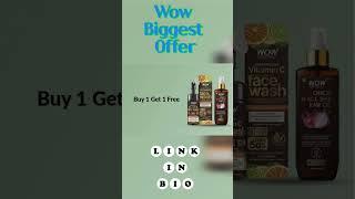 "Offers & Deals On Wow Skin Science".#shorts #trending #youtube  #wow #sale #dealsforyou #offers