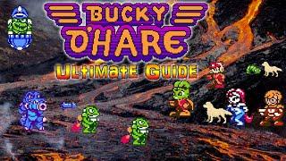 #BuckyOHare Bucky O' Hare NES - ULTIMATE GUIDE - ALL Levels, ALL Bosses, ALL Secrets, 100%!