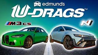 U-DRAGS RACE: BMW M3 CS vs. Hyundai Ioniq 5 N