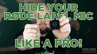 How to Hide a Lavalier Mic: The Best Way for Rode Lavalier II & Rode Wireless Pro Users