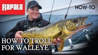 How to Troll for Walleye | Rapala Fishing Tips