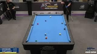 10-BALL ▸ 2021 FargoRate Ohio Open  ▸T. Hohmann vs M. Fortunski