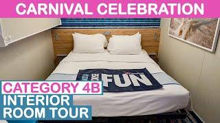 Carnival Celebration: Interior Cabin Tour (Category 4B)