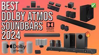 BEST DOLBY ATMOS SOUNDBAR 2024  | TOP 5 BEST DOLBY ATMOS SOUNDBARS | HOME THEATER | GAMING | MUSIC