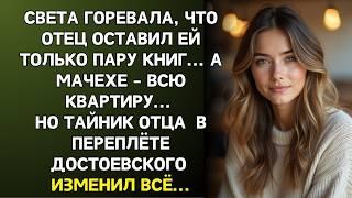 "Папа завещал тебе только старые книги..." - сказала мачеха. Но когда Света открыла одну из них...