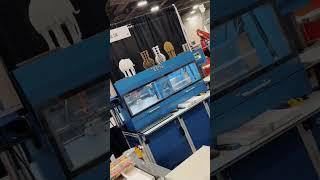 TPS Digital cutting machine on ISA exhibition in Las Vegas