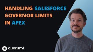 Avoid DML and SOQL Governor Limits | Salesforce Developer