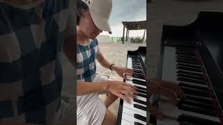 JAMMING AT THE BEACH #omarito #piano #berklee #jazzmusic #music