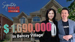 Explore this Rare Detached Home in Berczy Village’s Top School Zone | 102 Castlemore Ave, Markham