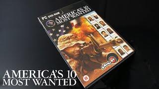 America's 10 Most Wanted Game Unboxing - PC FPS Gameplay Released 2004