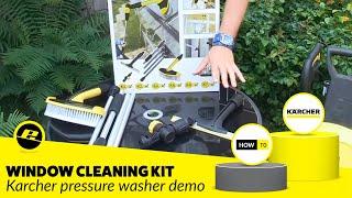 Karcher Window Cleaning Kit (Contents & Set-up)