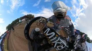 Sammy Halbert Peoria TT Ride-Along Shot with Insta360