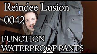 Reindee Lusion 0042 FUNCTIONWATERPROOF PANTS Techwear Cargo Pant Review And Size Guide.