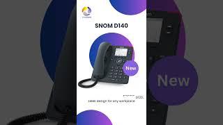 Voipfone presents Snom D140