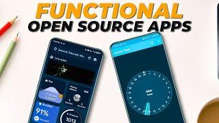 9 SUPER FUNCTIONAL Free Open Source Android Apps