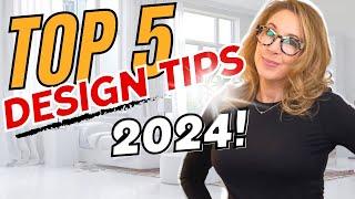 5 Designer Tips That Makes A Huge Impact in 2024! (Designer Secrets Series)