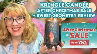 Kringle Candle After Christmas Sale + Sweet Geometry Review