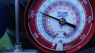 Adding R410A Refrigerant To AC (subcool method w/TXV)