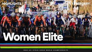 Women Elite Race highlights | 2025 UCI Cyclo-cross World Championships