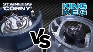 How to Choose the Best Keg: A Comparison of the King Keg and Stainless Steel Corny Kegs