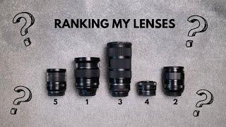 Ranking my 5 MOST USED Fujifilm Lenses of 2024