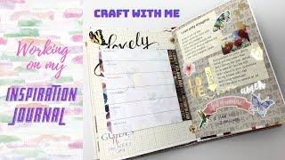 Craft With Me, Journal Entry #neldascrafts #craftwithme #inspirationjournal