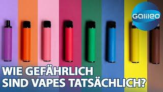 Was steckt hinter dem Hype um "Vapes" & wie gefährlich sind sie tatsächlich? | Galileo | ProSieben