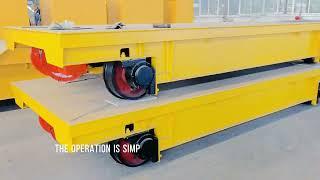 Transport Cargos Motorized Electric Transfer Cart 30m/Min