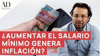 ¿Aumentar el salario mínimo afecta a la inflación?