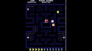 PACMAN PUCK MAN 9TH KEY FAST PATTERN ARCADE CLASSIC RETRO VIDEO GAME NAMCO