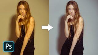 1-Minute Photoshop | Auto Fix White Balance in Photoshop