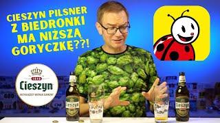 Cieszyn Pilsner z Biedronki ma niższą goryczkę?