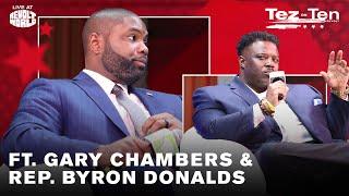 Rep. Byron Donalds and Gary Chambers Clash on Education, Crime, Economy & Race | Tez On Ten Live