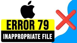 FIX: Error 79 Inappropriate File Type on MACBOOK 2025 | Mac Unzip Error 79