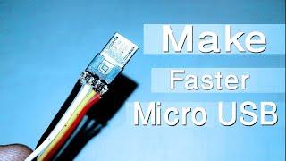 How to Build Micro USB Cable | DIY Micro USB