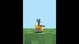 Something's wrong with WALL-E #minecraft #animation#shorts