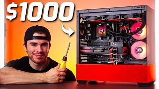 The BEST  $1000 1440p Gaming PC  Build Guide 2024