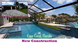 Florida Cape Coral New Construction Model Home