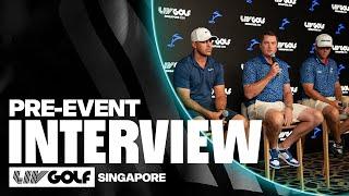INTERVIEW: Smash GC Not Resting On Last Year's Results | LIV Golf Singapore