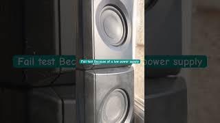 Fail chipp speakers bass test 30hz freq range #bass #speaker #thompson #flexing @Geoxor