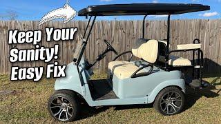 Madjax Triple Track Roof Squeaking Fix | Vatrer Lithium Battery | Club Car Precedent Golf Cart